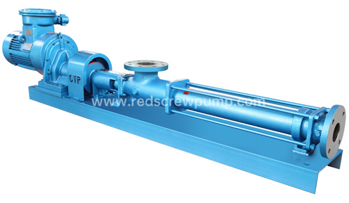 Single-screw pump